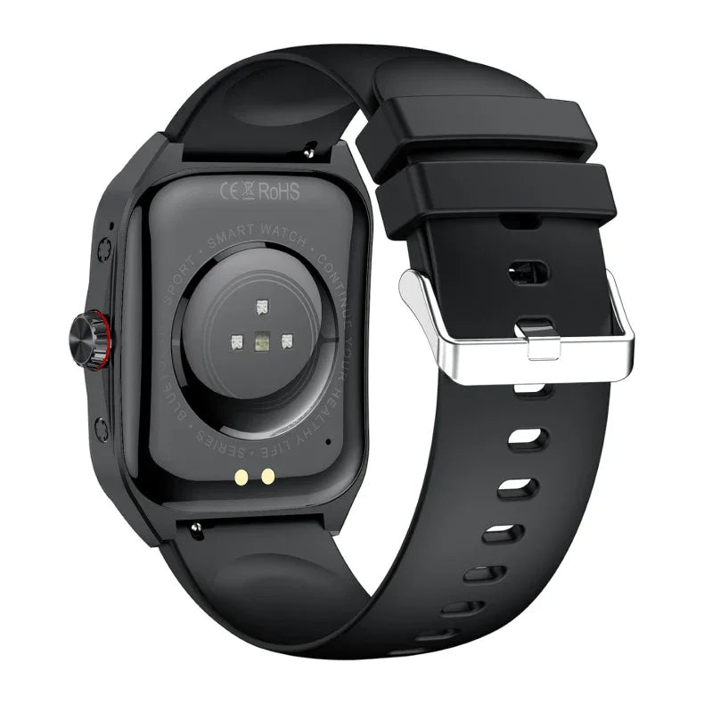 HK80 AMOLED Smart Watch - Bluetooth Call, NFC Payment, Health Monitoring Features - ZeeTec Store