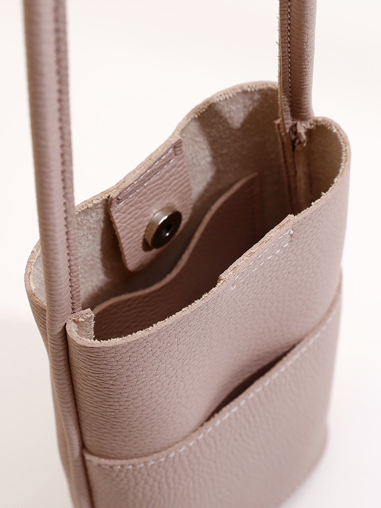 Women Soft Leather Crossbody Phone Bag