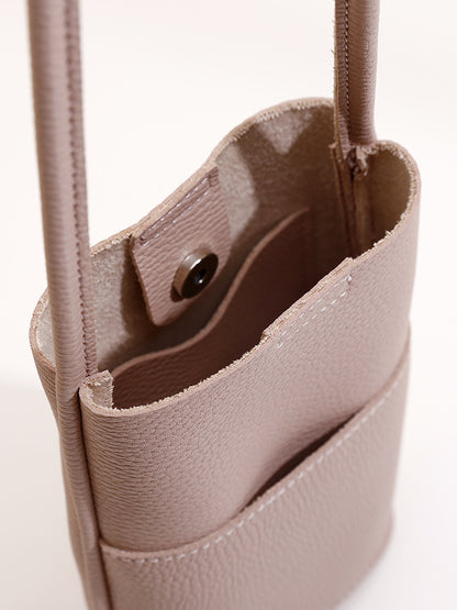 Women Soft Leather Crossbody Phone Bag