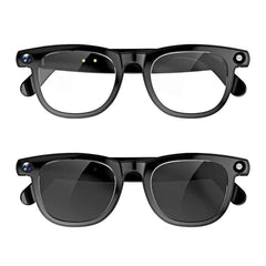 Smart Glasses with Camera for AI Translation and Bluetooth Connectivity
