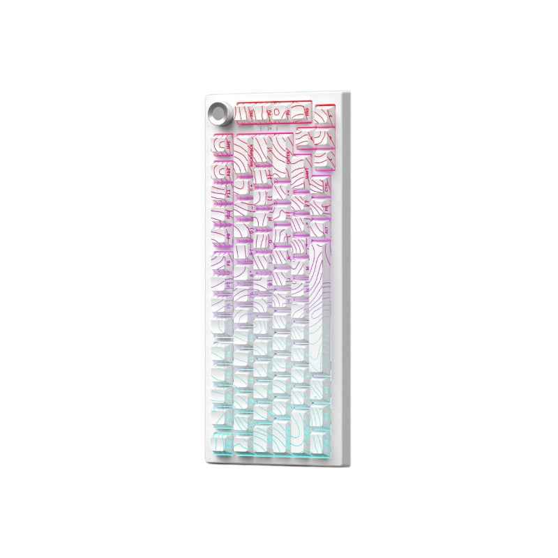 Custom Three-Mode Mechanical Keyboard with RGB Backlight
