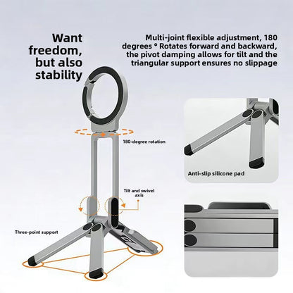 Magnetic Phone Holder with Rotatable Design