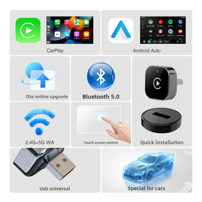 2-in-1 Car Connectivity System for Effortless Integration and Enhanced Entertainment - ZeeTec Store