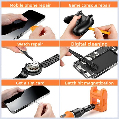 115-in-1 Screwdriver Set with Insulated Magnetic Bits