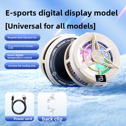 Magnetic Semiconductor Frost Phone Cooler with Digital Display