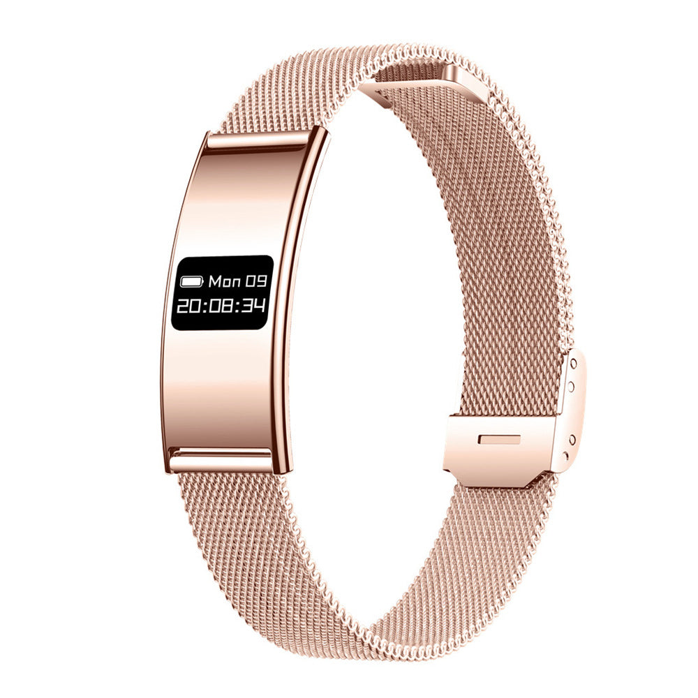 Ultra-Thin Smart Health Bracelet Health Steps Stress Monitor