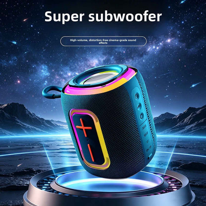 Wireless RGB Bluetooth Speaker with Heavy Bass