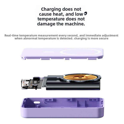 Magnetic Wireless Power Bank with Stand