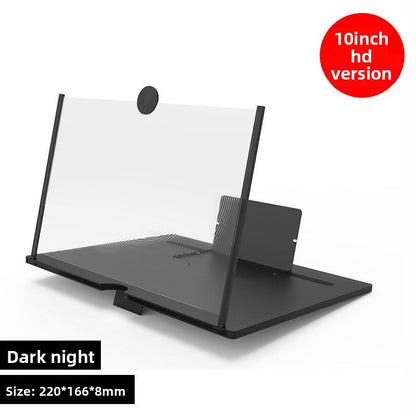 Portable Pull-Out Phone Screen Amplifier with Stand, Portable Design Compact pull-out structure, High-Definition Viewing 3-4x magnification with ultra-clear optical effects, Eye Protection Reduces glare and radiation from screens