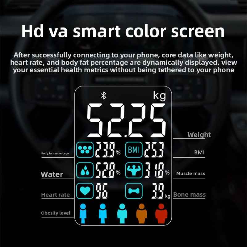 Smart Digital Body Fat Weight Scale
