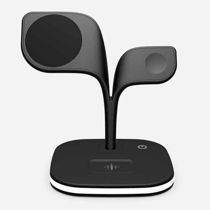 15W Magnetic Wireless Charging Stand for Phone Watch Earphones