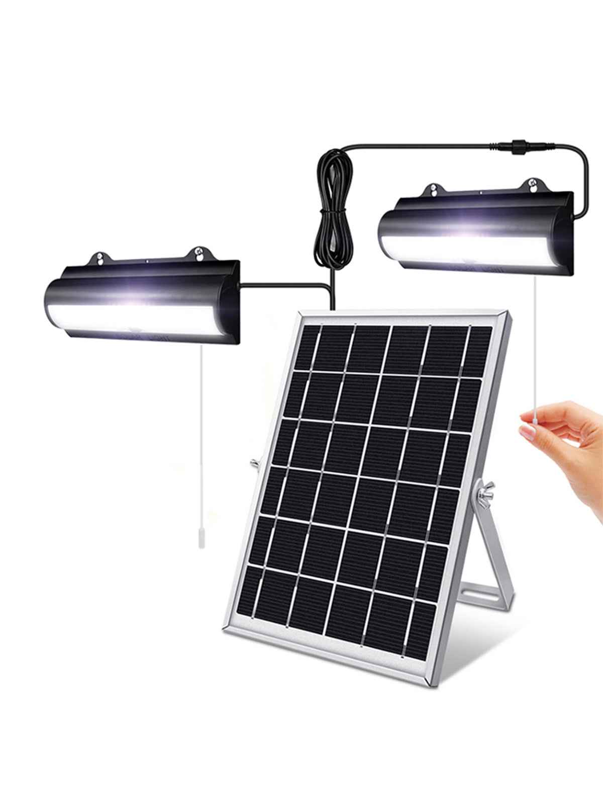 Solar Powered Outdoor Wall Light with Remote Control for Effortless Illumination