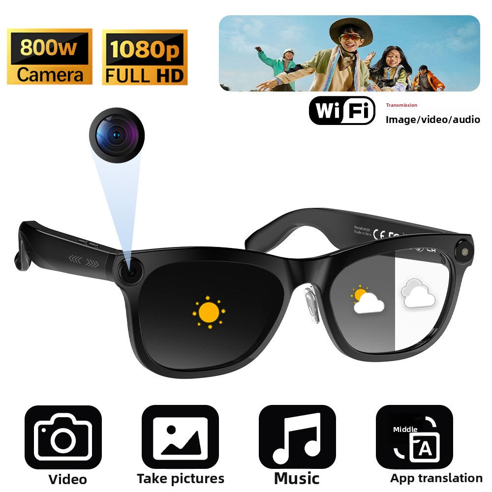 AI Smart Glasses with Camera and Translation - ZeeTec Store