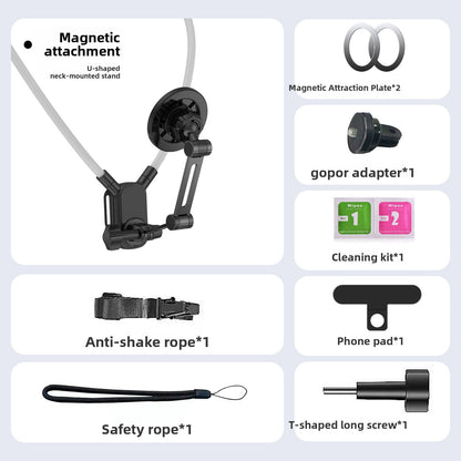 Magnetic Neck-Hanging Phone Holder