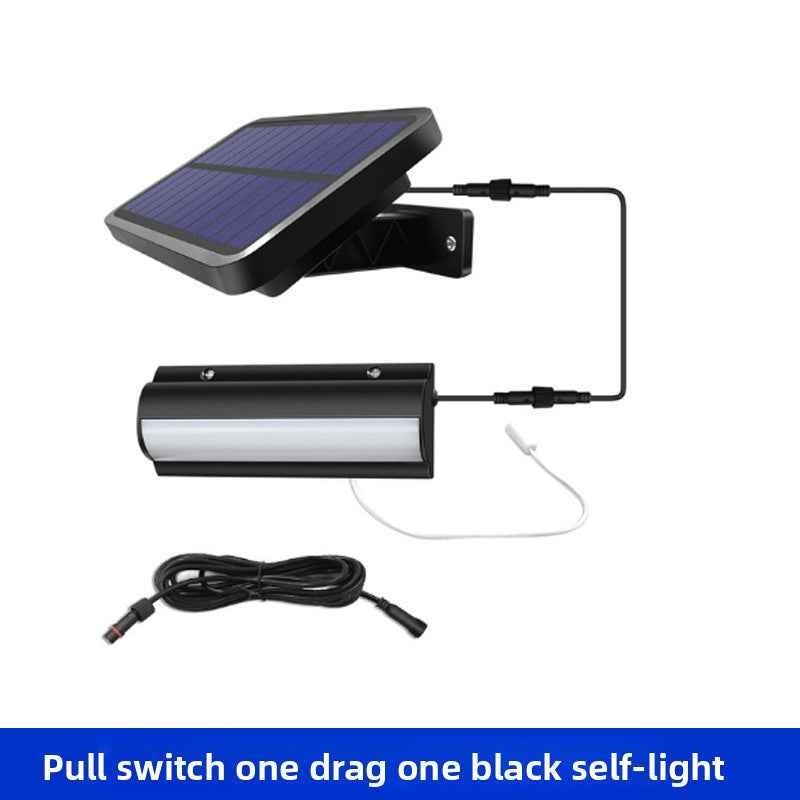 Solar Powered Outdoor Wall Light with Remote Control for Effortless Illumination