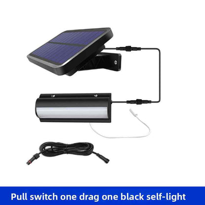Solar Powered Outdoor Wall Light with Remote Control for Effortless Illumination