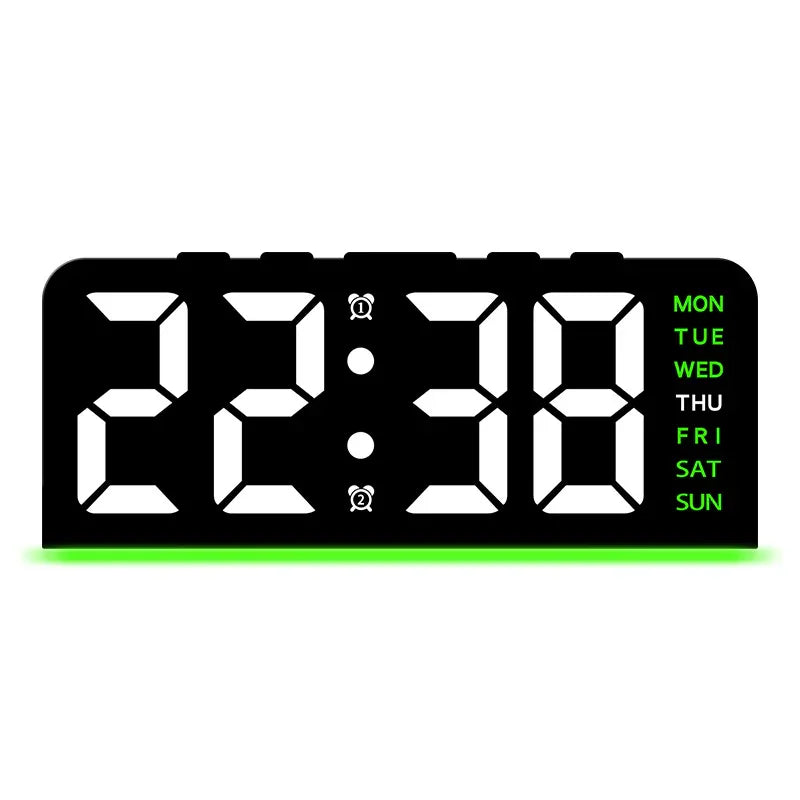 LED Digital Alarm Clock with Date Display - Stylish and Functional Timekeeping - ZeeTec Store