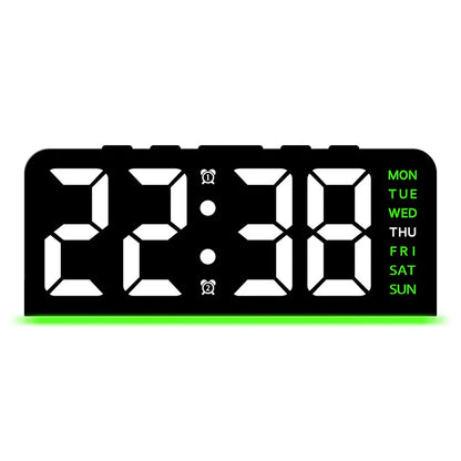LED Digital Alarm Clock with Date Display - Stylish and Functional Timekeeping - ZeeTec Store