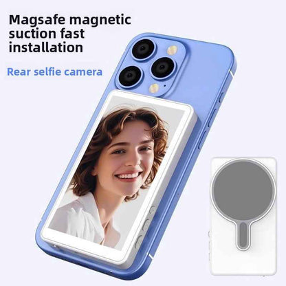 Portable Wireless Phone Projector with Magnetic Suction