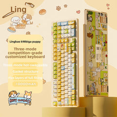 Ling K98 Custom Mechanical Keyboard with RGB Backlight