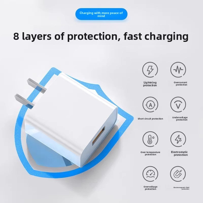 Compatible Fast Charger with 3-in-1 Cable