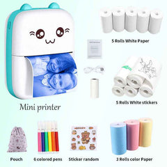 Portable Bluetooth Thermal Label Printer