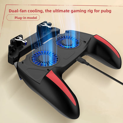 Pubg H10 Dual Fan Cooling Gaming Controller Grip