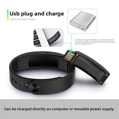 Smart Pedometer Bracelet with LED Display