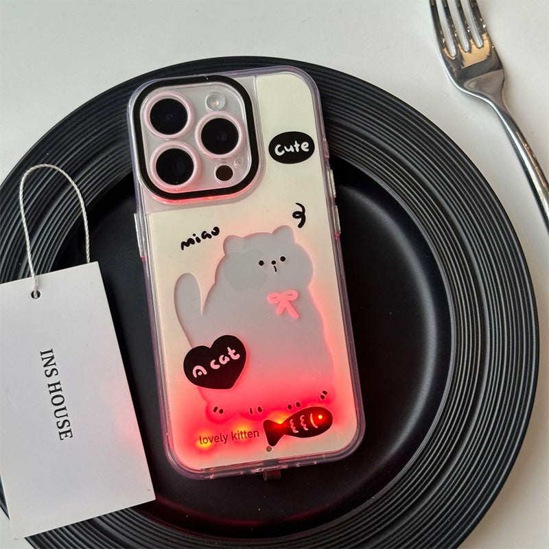 Cool-looking phone case that glows when receiving calls, perfect If you are looking to add a unique and fashionable touch to your phones.