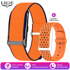 LIGE Smart Fitness Screenless with Heart Rate Monitor Pedometer Activity