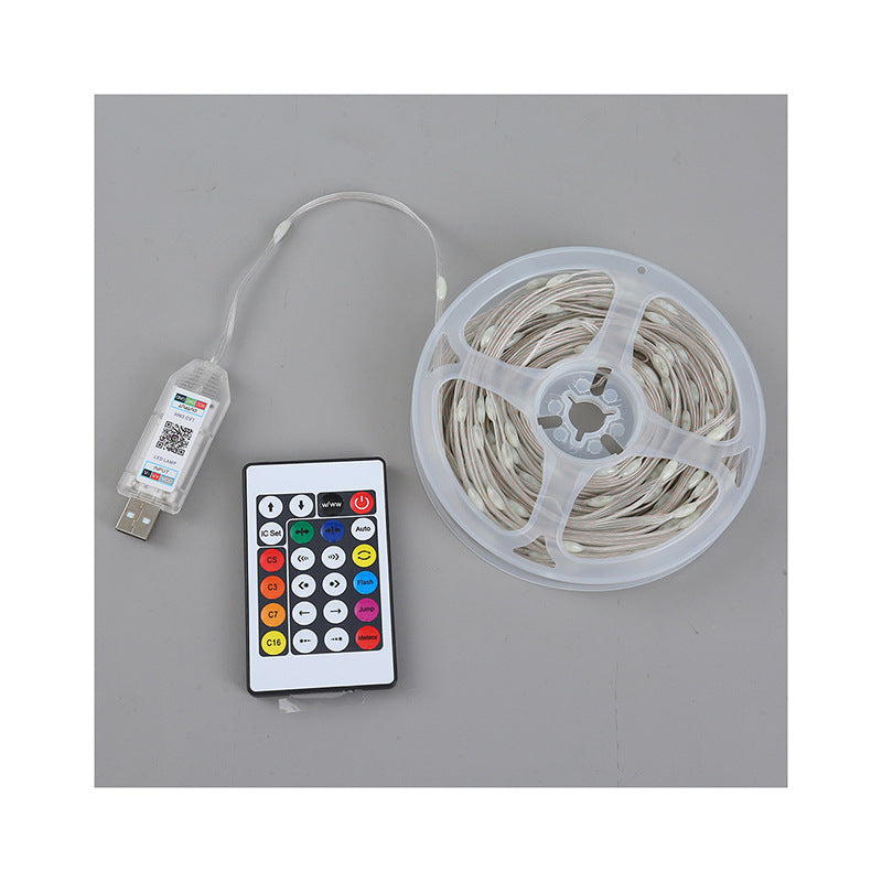 Bluetooth APP Controlled Color Changing Christmas Tree Light String