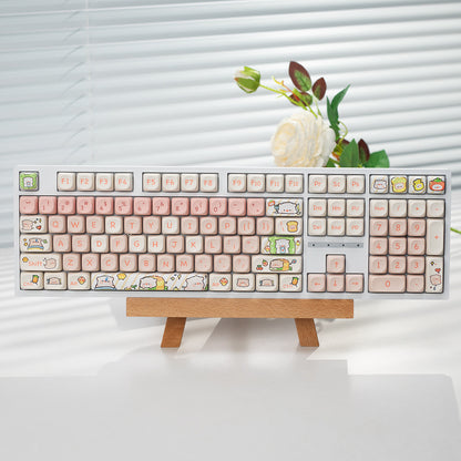 Mechanical Keyboard Tri-mode wired, wireless, and Bluetooth silent