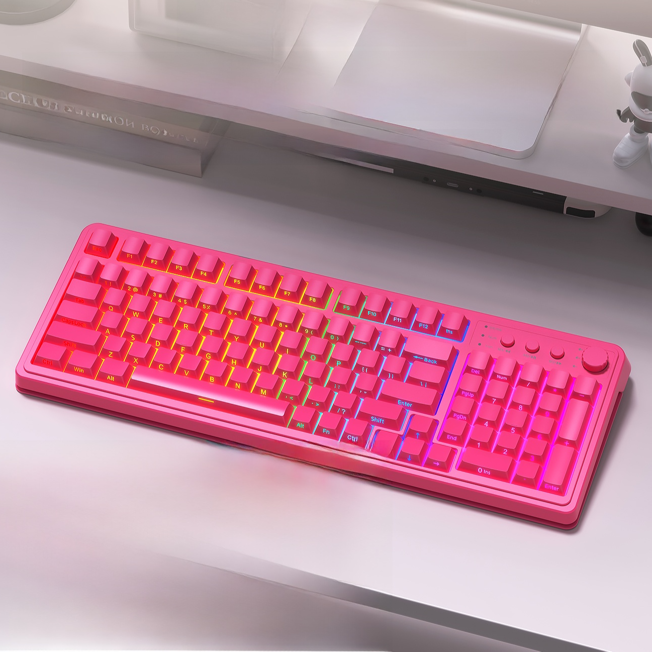 Wolf Spider S99 Keyboard for Ultimate Gaming Experience - Wireless Mechanical Feel