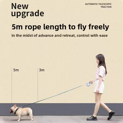Automatic Retractable Dual Pet Leash
