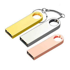 Metal USB drive with security features