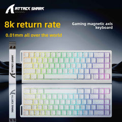 Attack Shark Magnetic Axis RGB Gaming Mechanical Keyboars