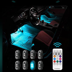 Car Foot Ambient Multicolor Light Universal Fit