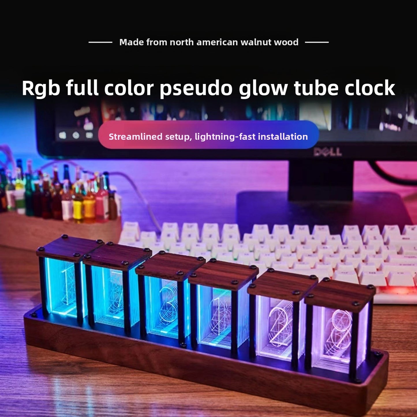LED alarm clock