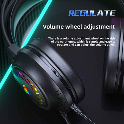 Wired Gaming Headset with Noise Cancellation