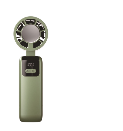 Handheld Semiconductor ice Cooling Fan with Digital Display - ZeeTec Store