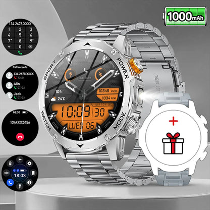 Bluetooth Smart Watch - Advanced Fitness Tracking & Notifications - ZeeTec Store