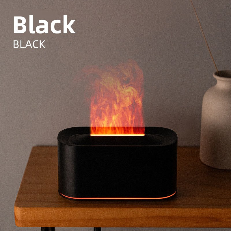 Ultrasonic Aromatherapy Humidifier with Flame Effect
