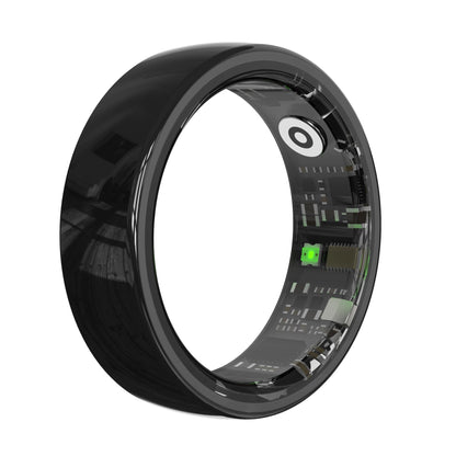 Ceramic Health Monitoring Smart Ring Bluetooth Gesture Control