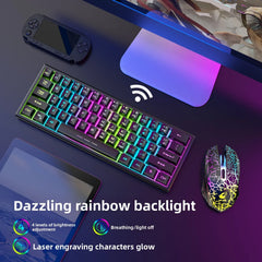 Wireless Keyboard Mouse - Effortless Connectivity and Comfort for Your Workspace