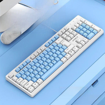 Office keyboard and mouse wired Magnetic Axis 104 keys