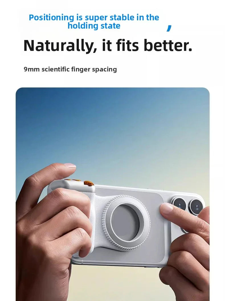 Magnetic Phone Grip with Remote and Bluetooth Control - ZeeTec Store