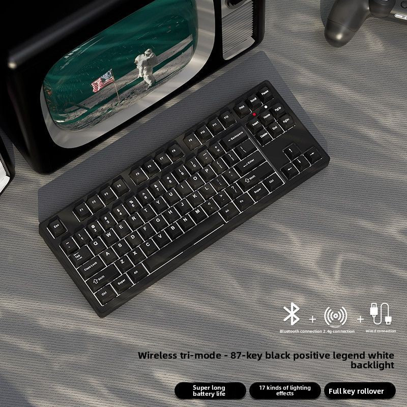 Wireless Mechanical Keyboard with Bluetooth Triple-Mode Connectivity - ZeeTec Store