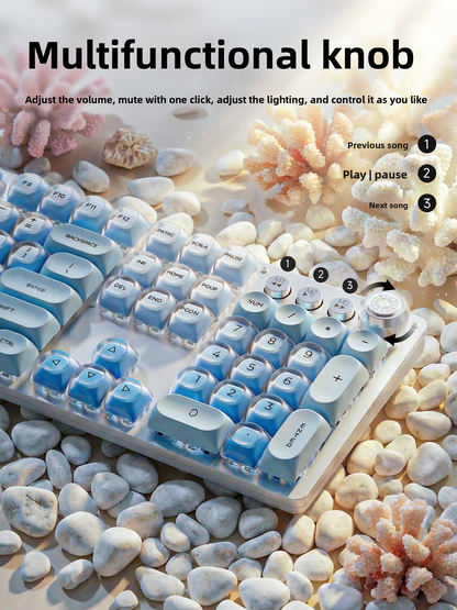 Forerunner Mechanical Keyboard with Blue Backlight