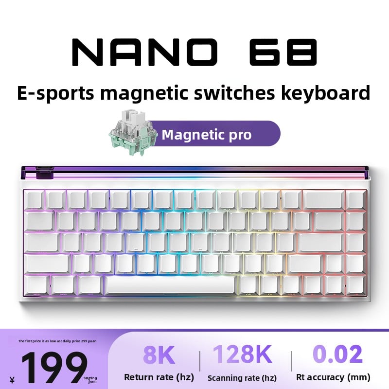 Madlions magnetic switch gaming keyboard 8k