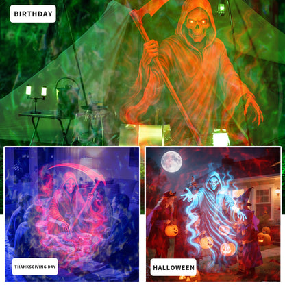 LED projection lamp Water Pattern Halloween Festive